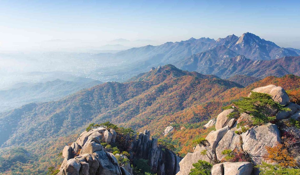 Bukhansan Nationalpark Seoul