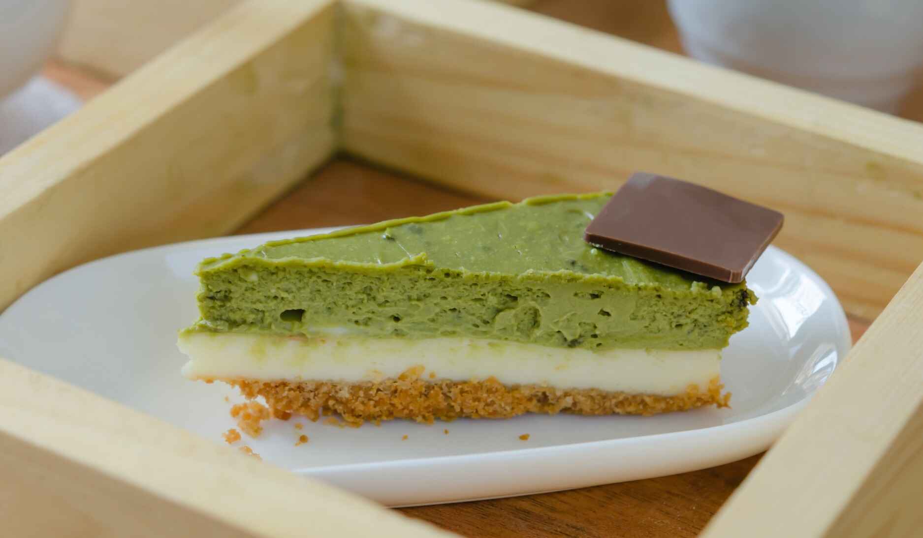 Matcha Käsekuchen