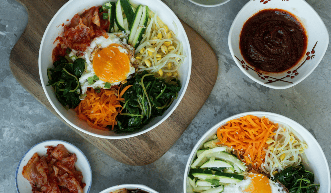 cuisine coréenne - bibimbap